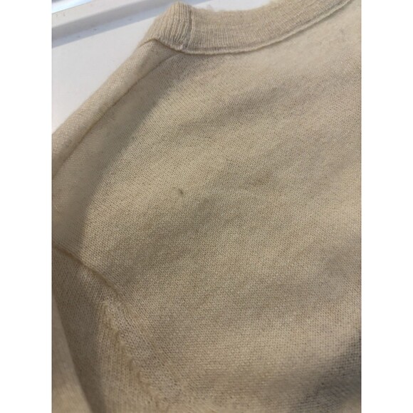 Zadig & Voltaire Cashmere Sweatshirt Sz M Thin Striped Bling Rhinestone Sweater - Picture 5 of 16